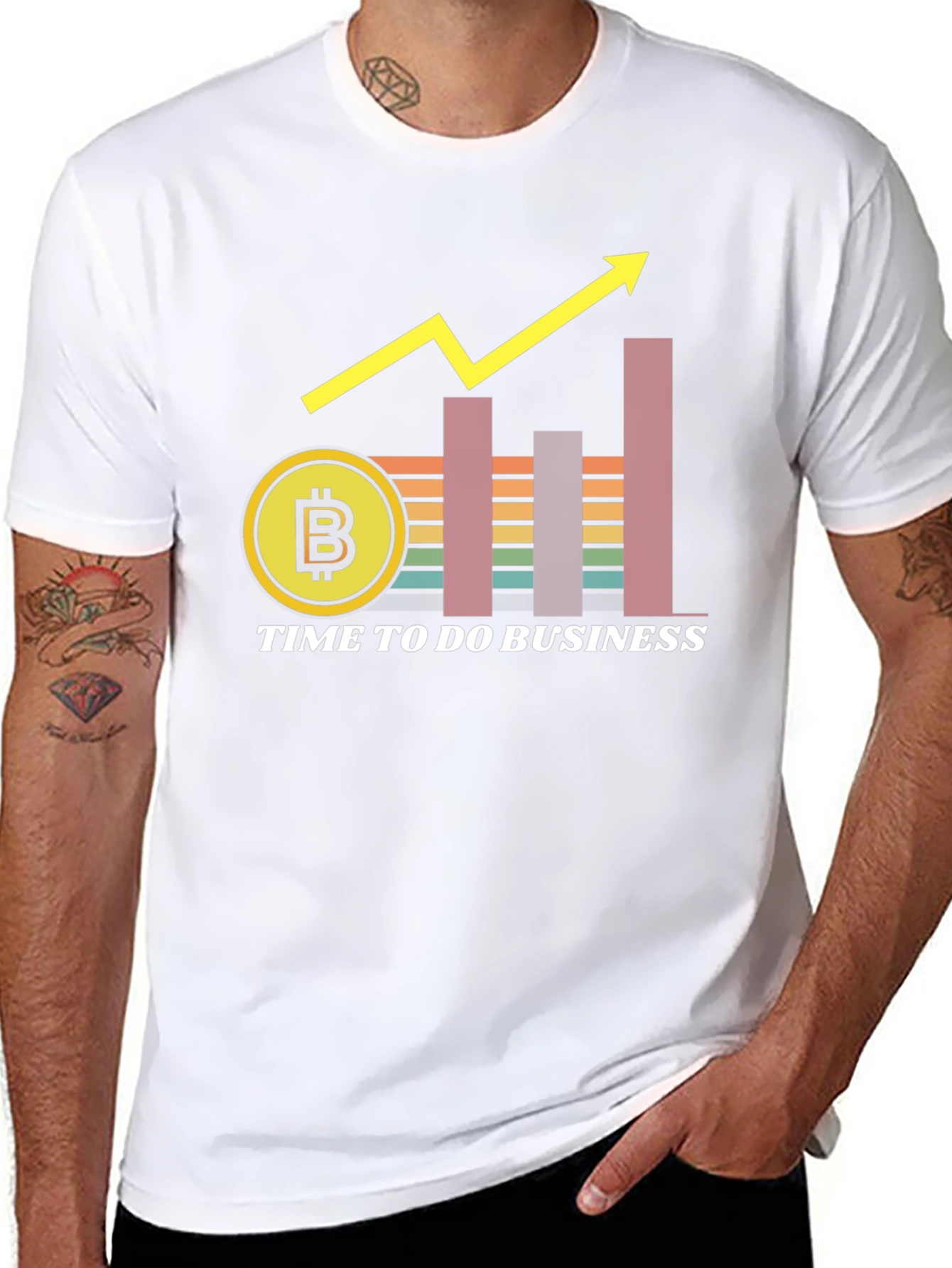 Bitcoin Business Graphic T-Shirt