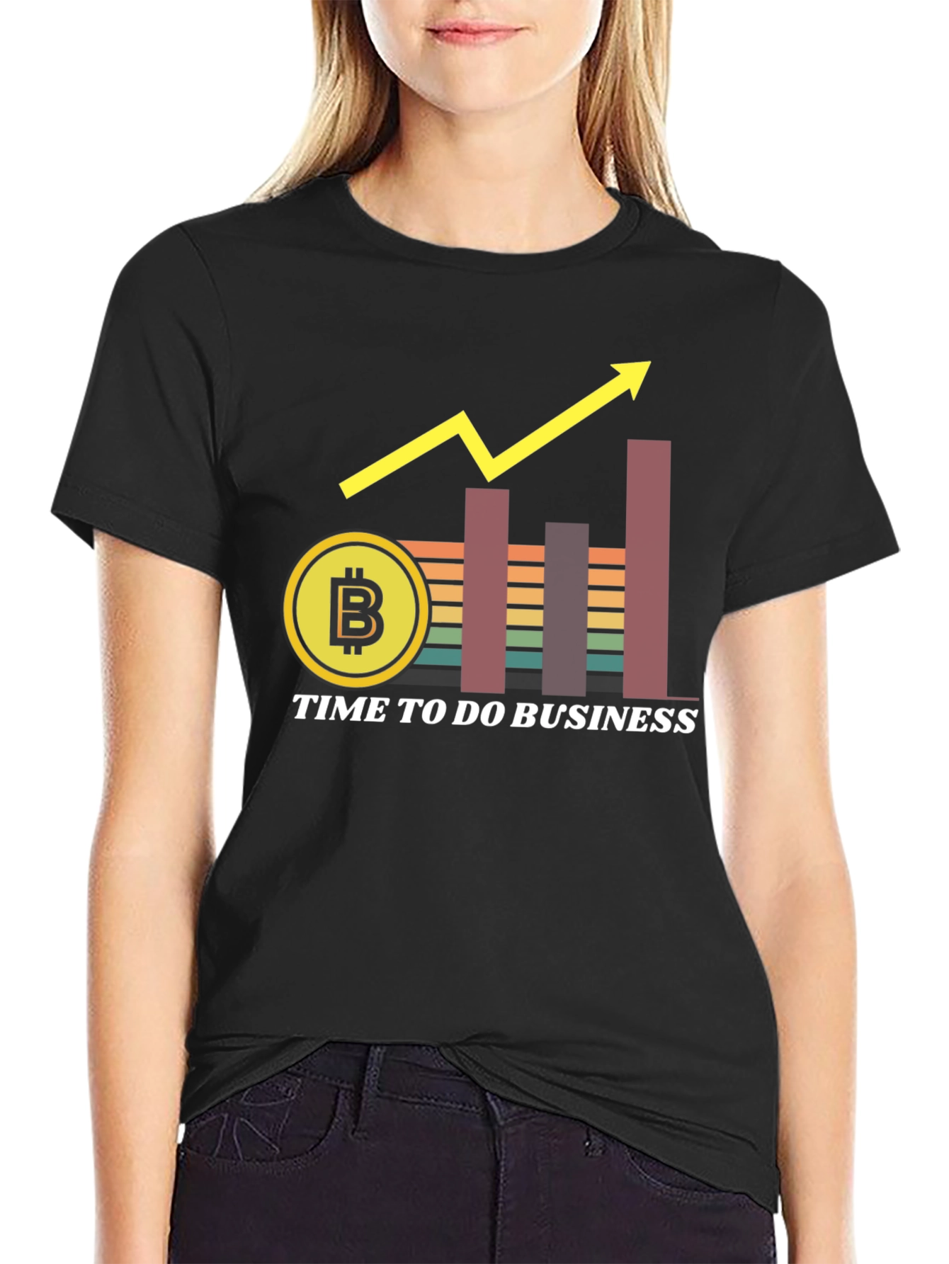 Bitcoin Business Graphic T-Shirt
