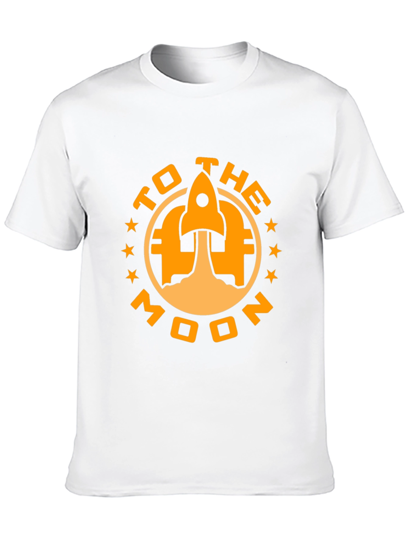 To The Moon Rocket Graphic Tee