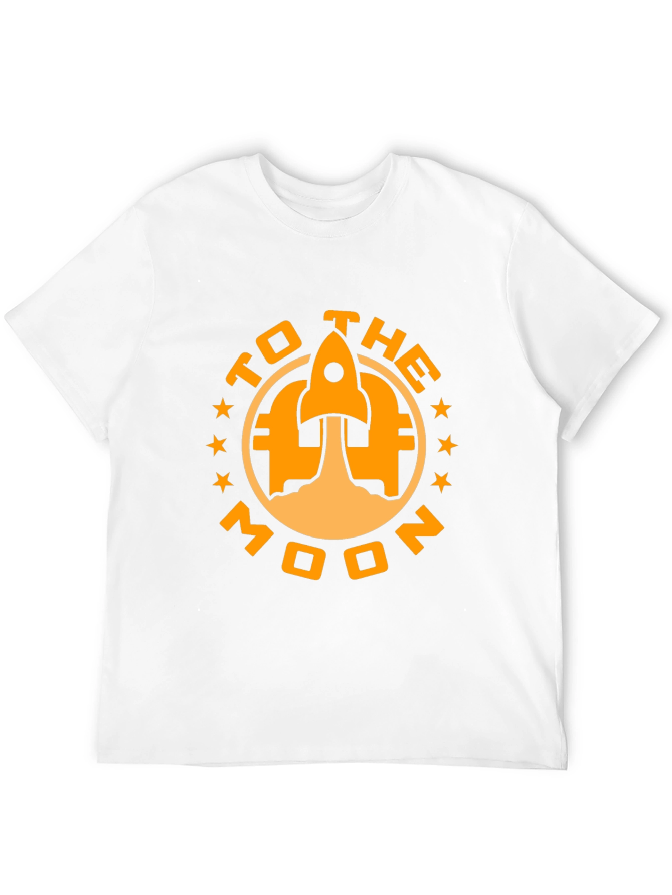 To The Moon Rocket Graphic Tee