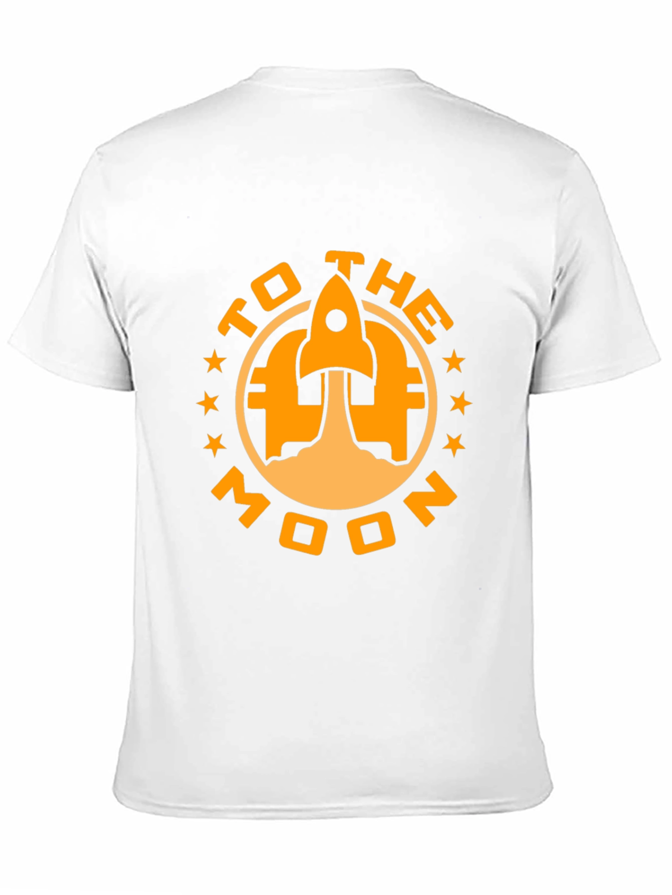 To The Moon Rocket Graphic Tee