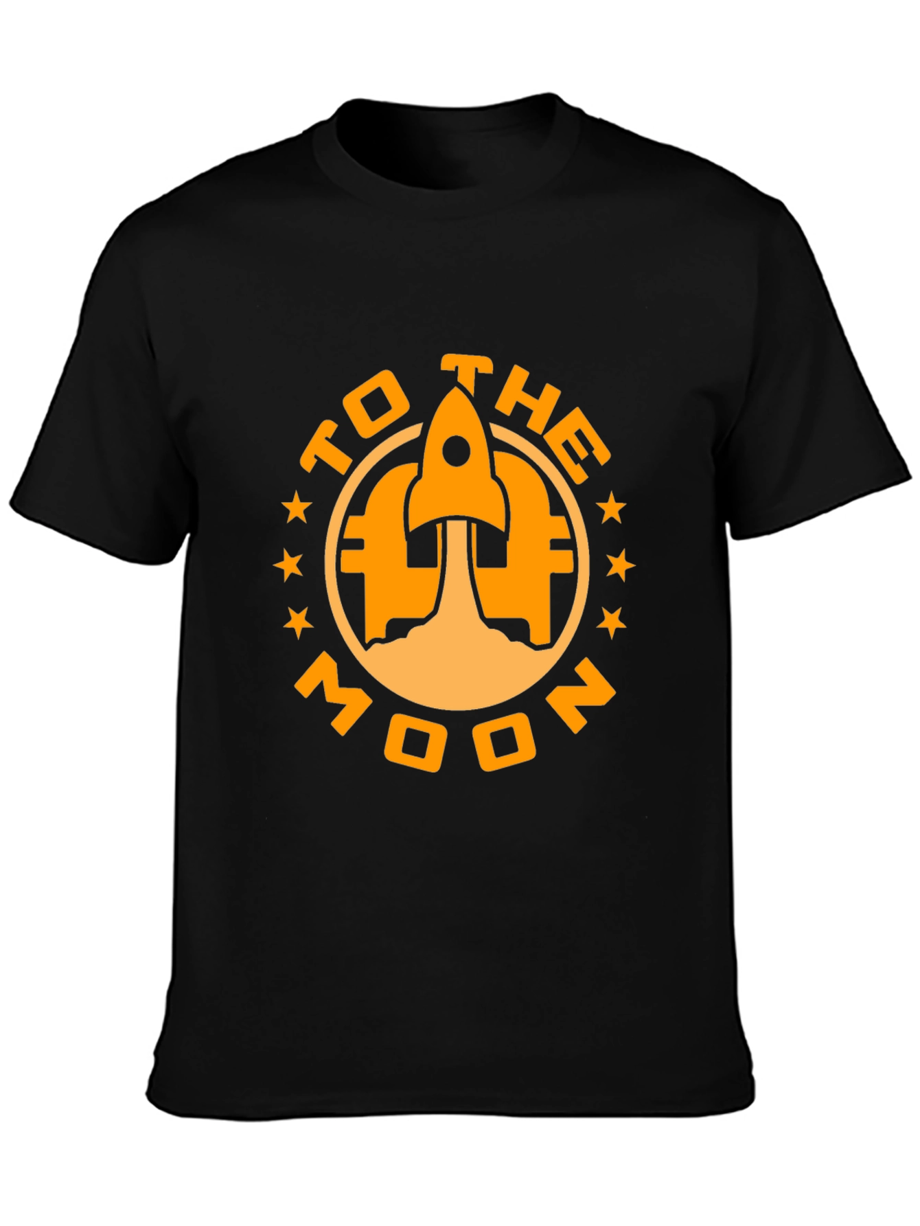 To The Moon Rocket Graphic Tee