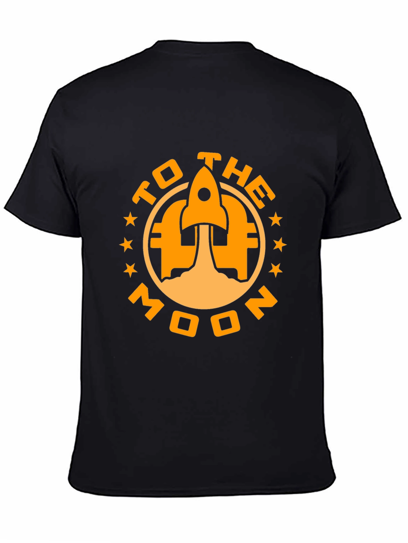 To The Moon Rocket Graphic Tee