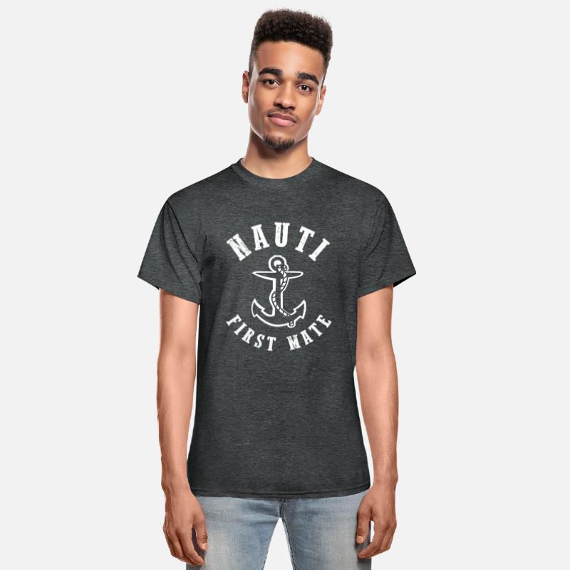 Nauti First Mate Shirt Funny Boat Shirt Boating Sailing Lake Shirt