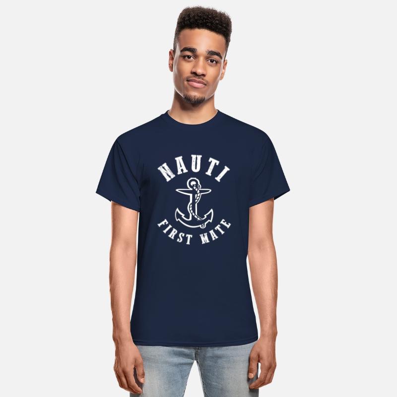 Nauti First Mate Shirt Funny Boat Shirt Boating Sailing Lake Shirt