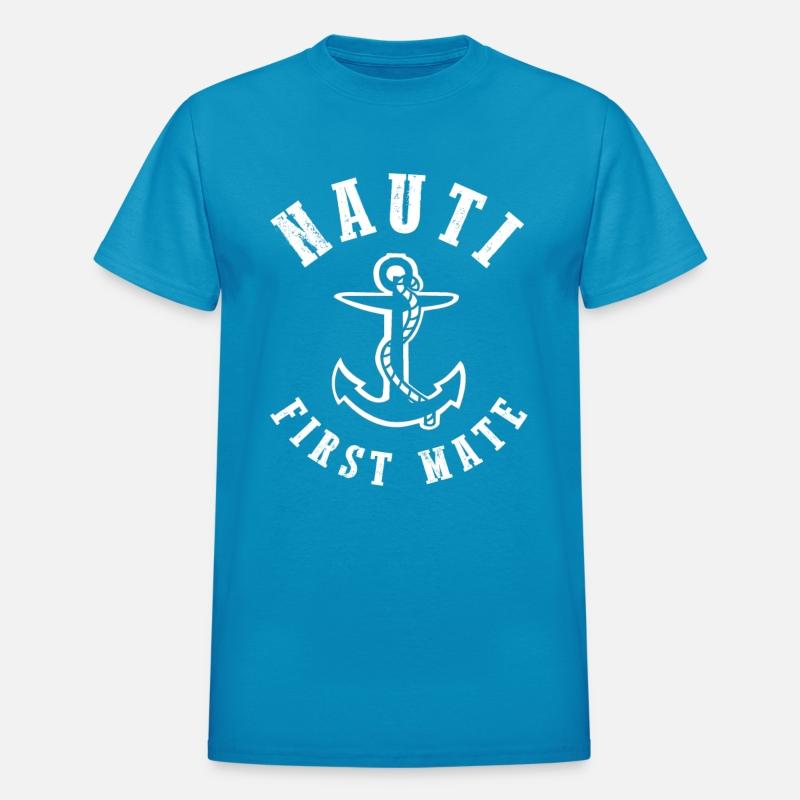 Nauti First Mate Shirt Funny Boat Shirt Boating Sailing Lake Shirt