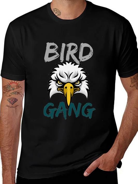 Bird Gang Eagle Graphic Tee - Soft Cotton Blend