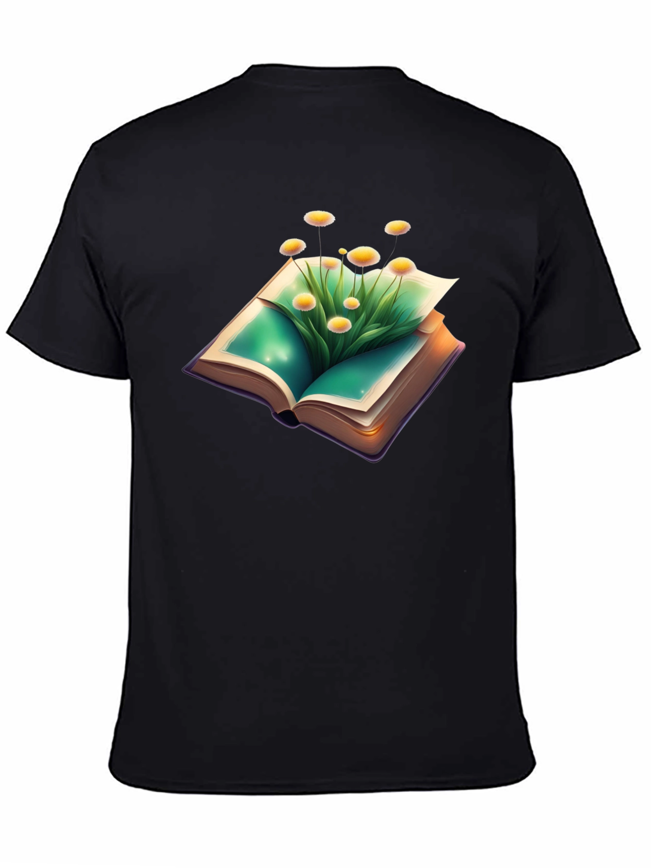 Nature Book T-Shirt - Floral Fantasy Tee