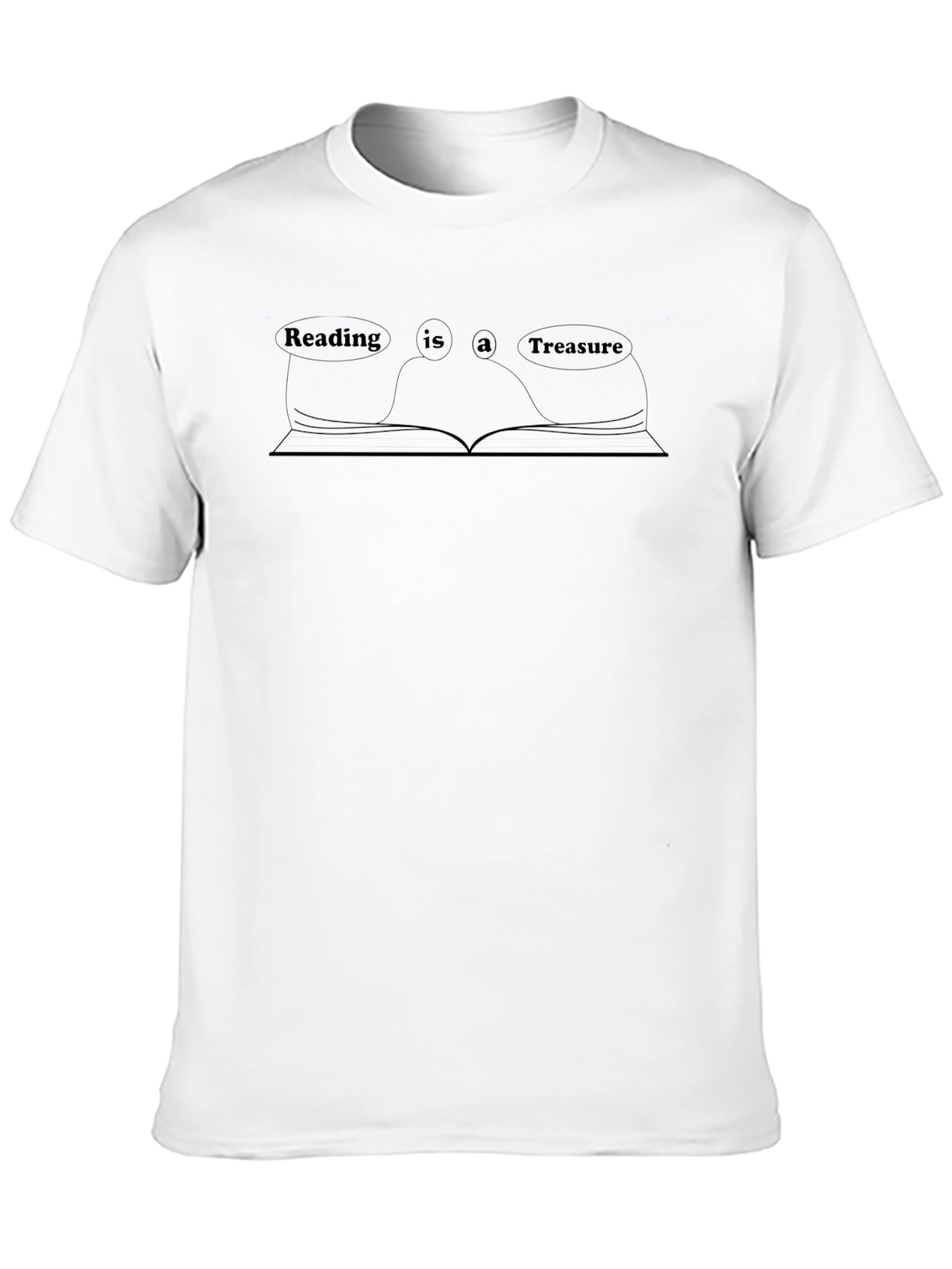 Reading is a Treasure Graphic Tee