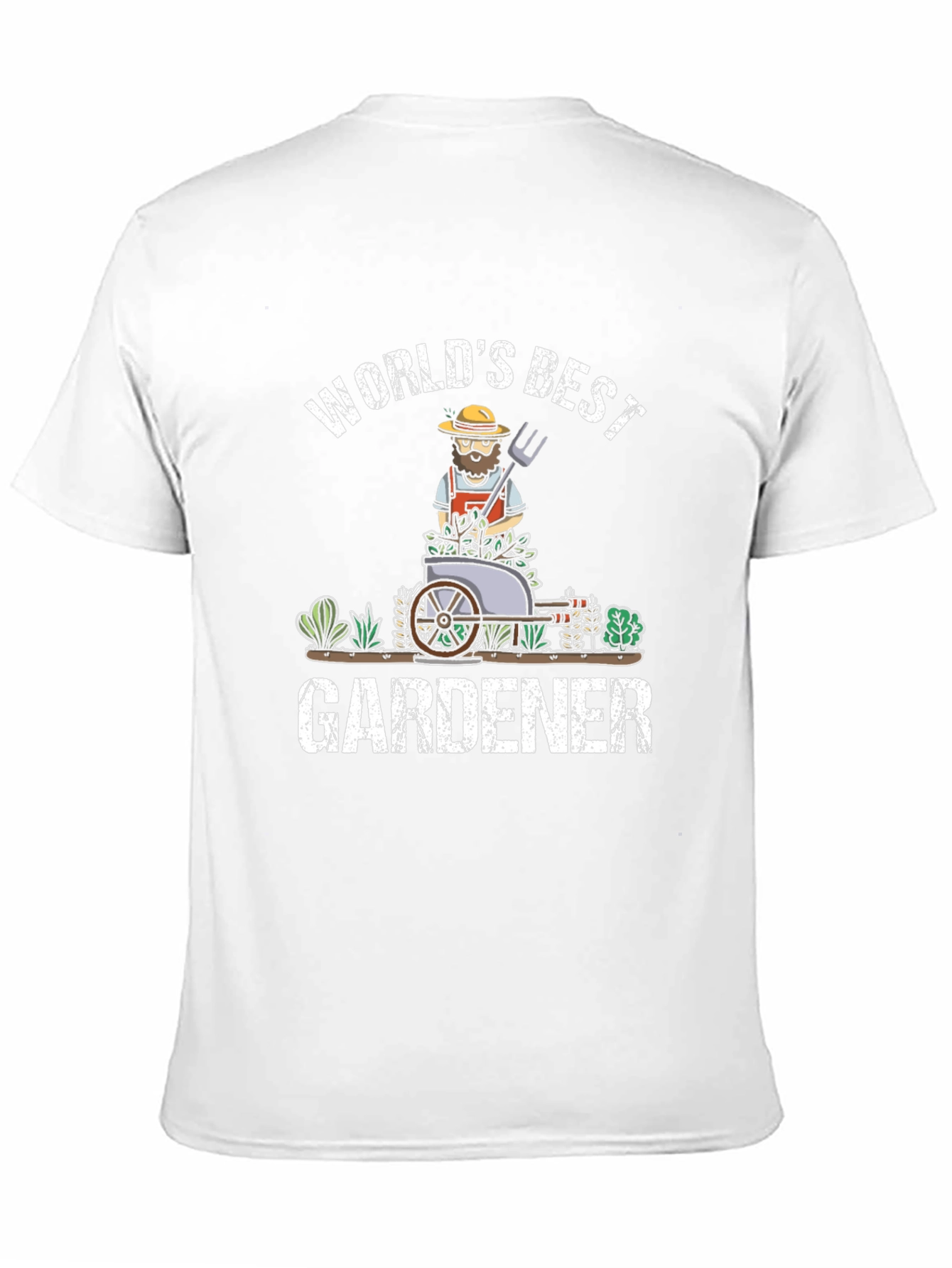 Worlds Best Gardener T-Shirt - Black