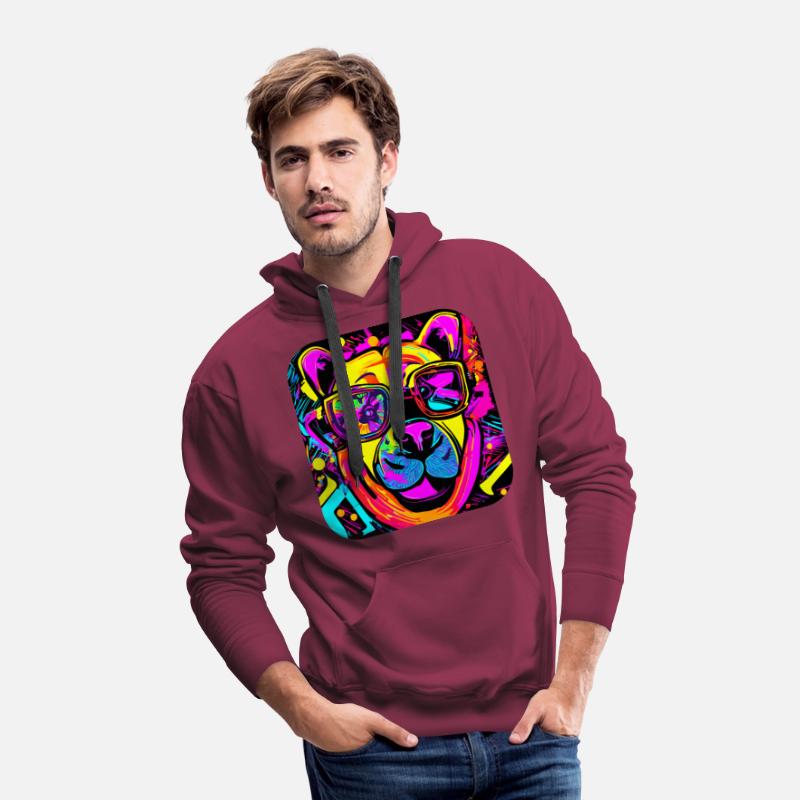 Neon Style 80s Rave Party Glow