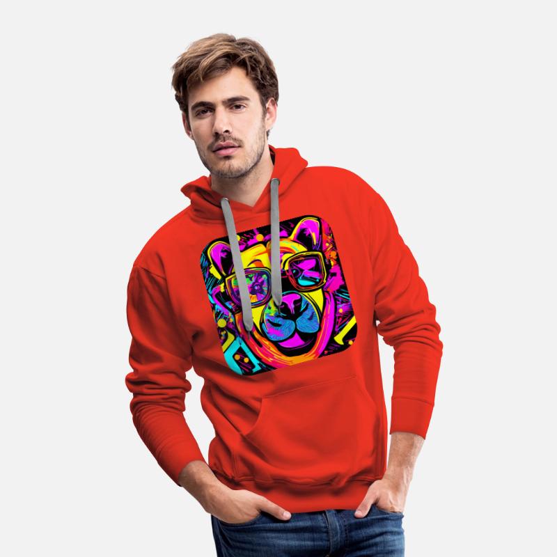 Neon Style 80s Rave Party Glow