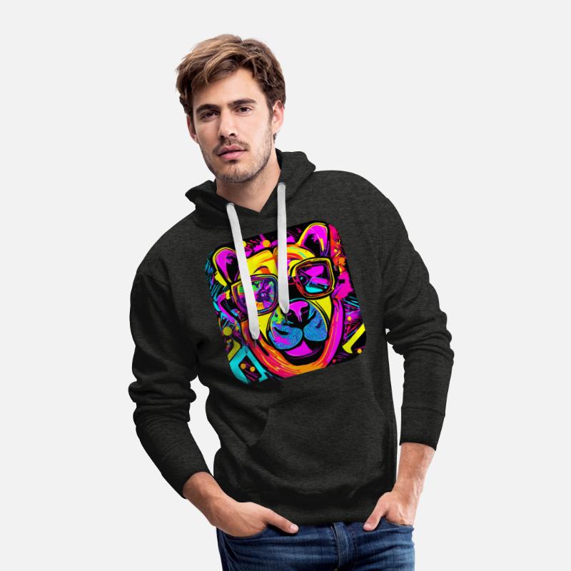 Neon Style 80s Rave Party Glow