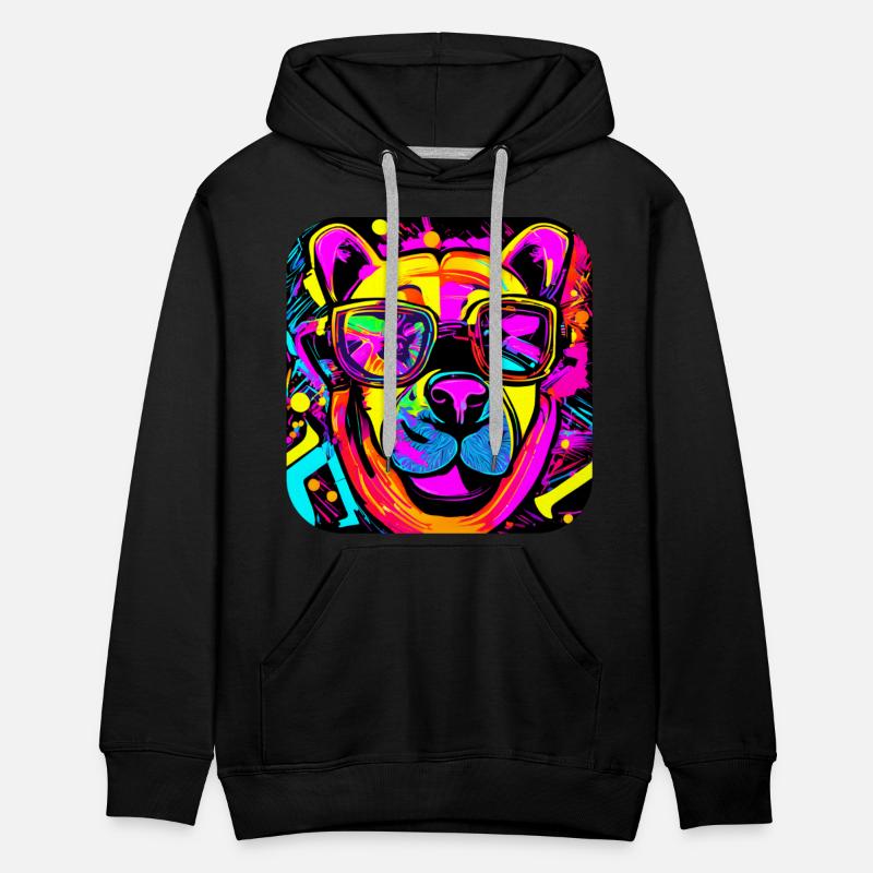 Neon Style 80s Rave Party Glow