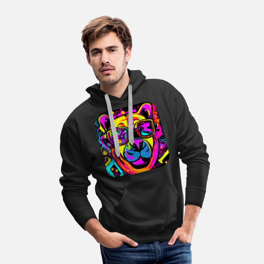 Neon Style 80s Rave Party Glow