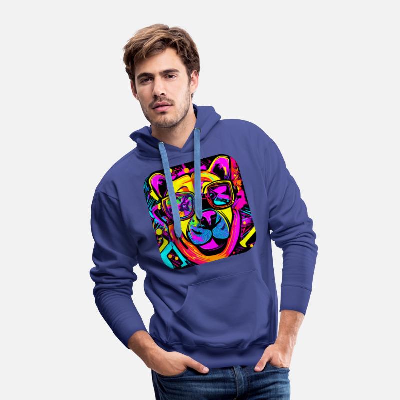 Neon Style 80s Rave Party Glow