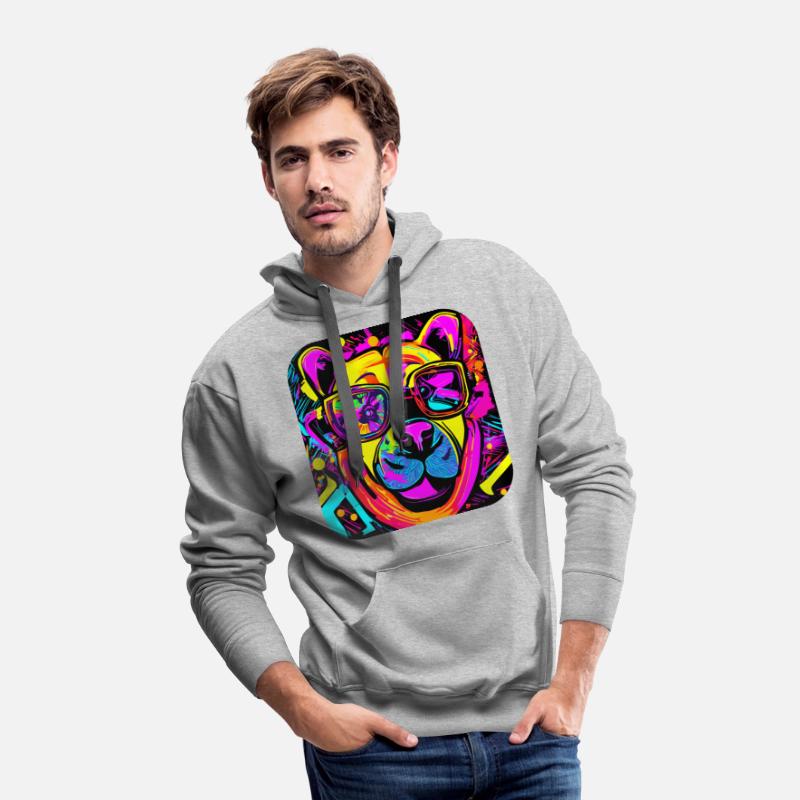 Neon Style 80s Rave Party Glow