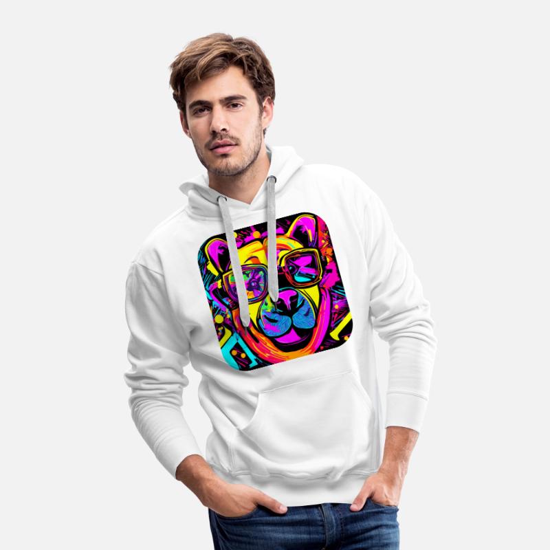 Neon Style 80s Rave Party Glow