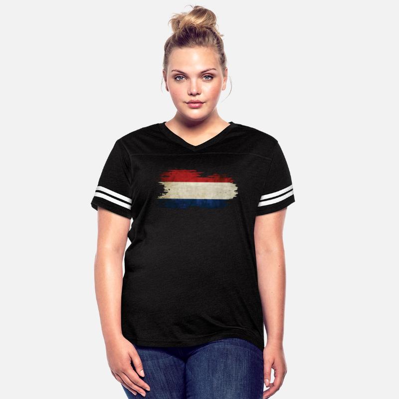 Netherlands - National flag, brush effect