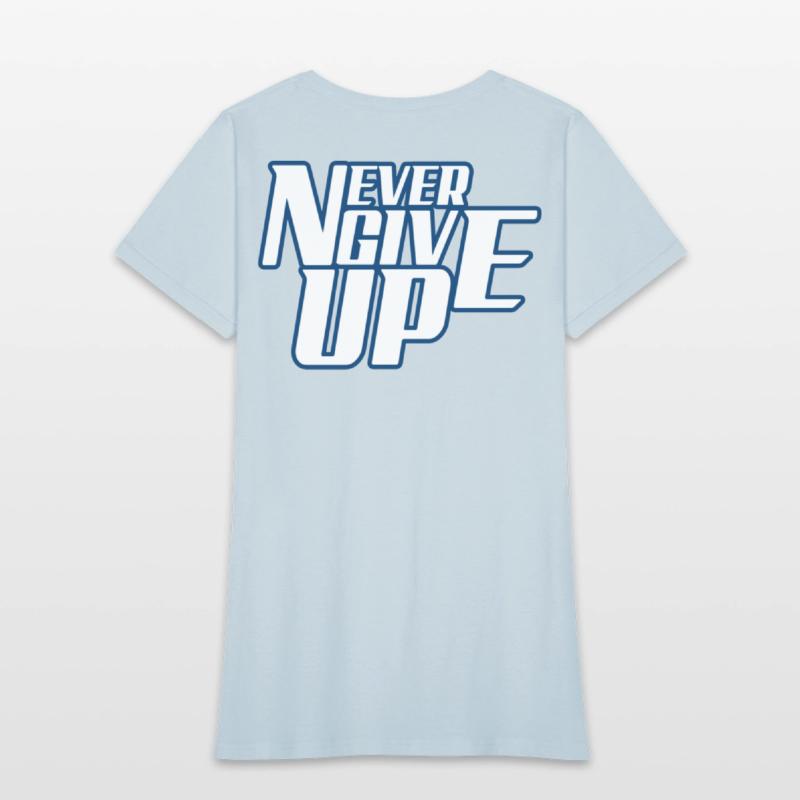 Never Give Up_Gombino Fitness Black Border