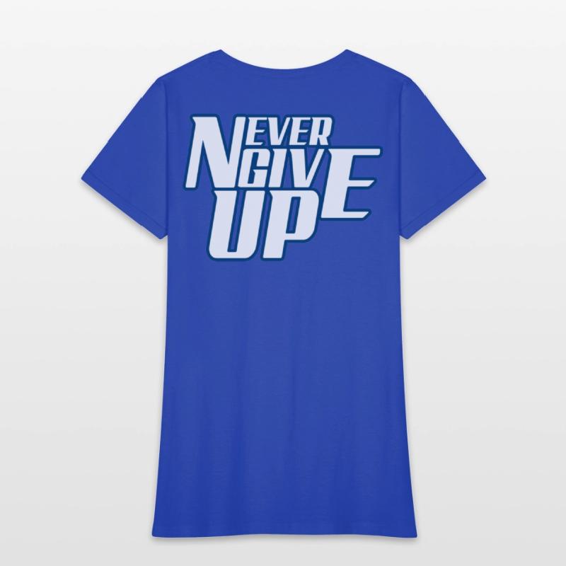 Never Give Up_Gombino Fitness Black Border