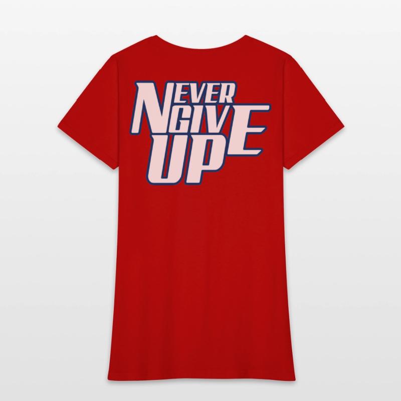 Never Give Up_Gombino Fitness Black Border