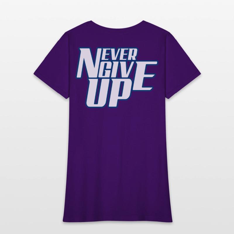 Never Give Up_Gombino Fitness Black Border