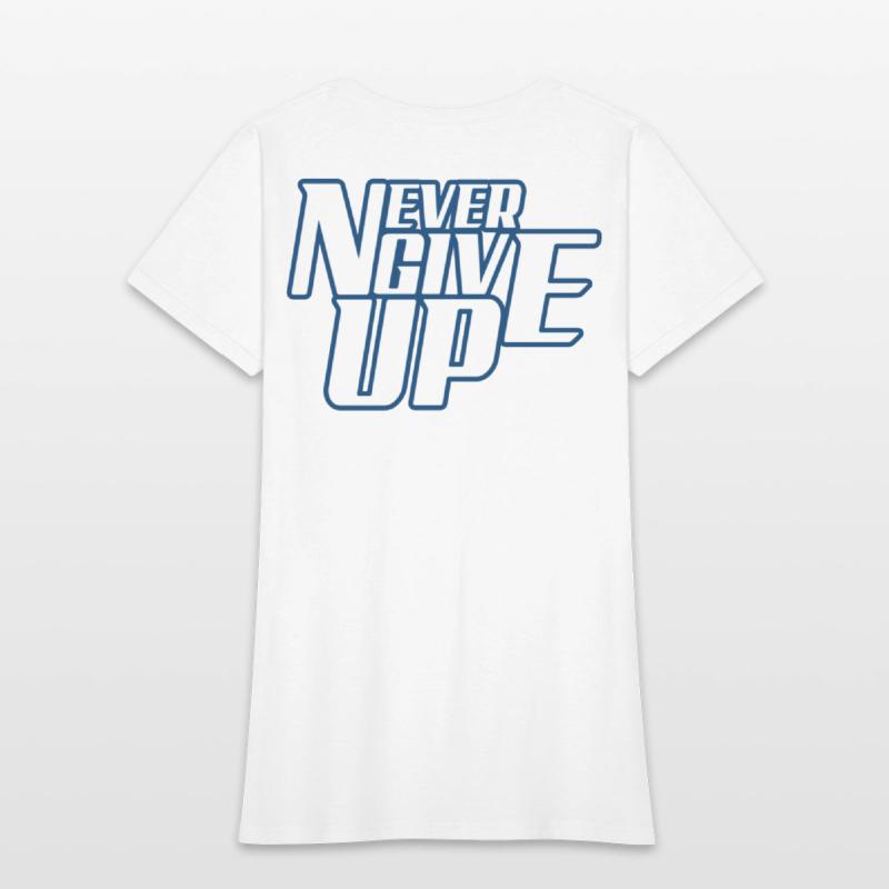 Never Give Up_Gombino Fitness Black Border