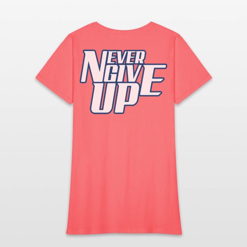 Never Give Up_Gombino Fitness Black Border