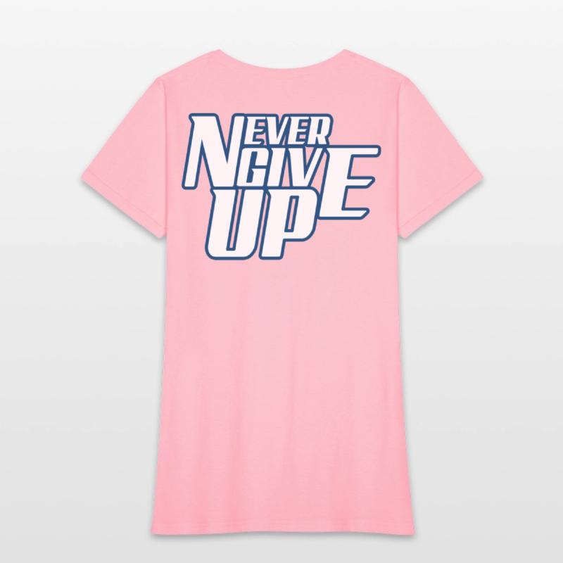 Never Give Up_Gombino Fitness Black Border