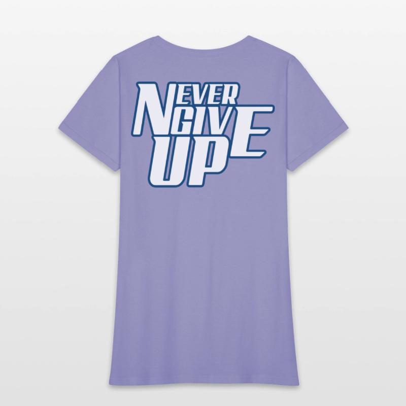 Never Give Up_Gombino Fitness Black Border