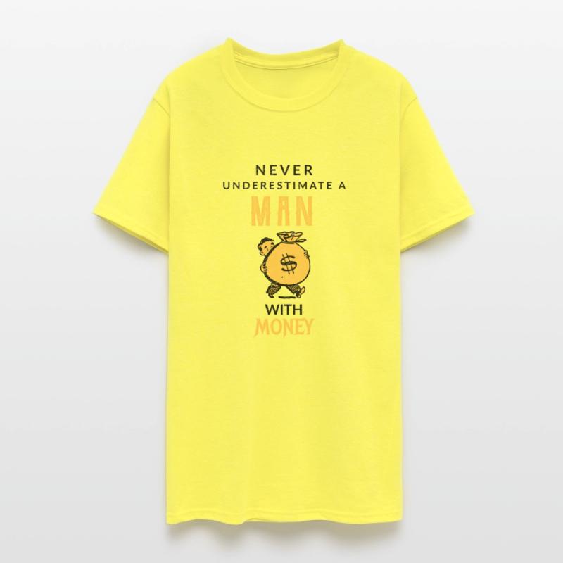 Never underestimate a man with his white money!