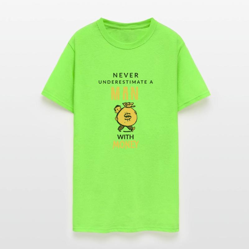 Never underestimate a man with his white money!