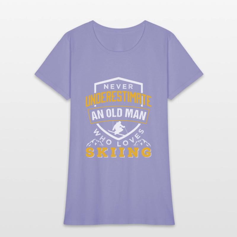 Never Underestimate An Old Man Who Loves Skiing