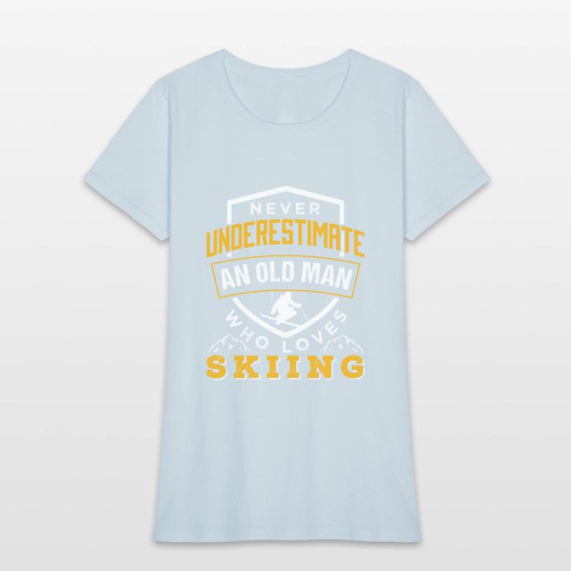 Never Underestimate An Old Man Who Loves Skiing