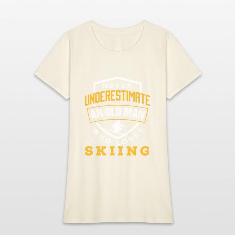 Never Underestimate An Old Man Who Loves Skiing