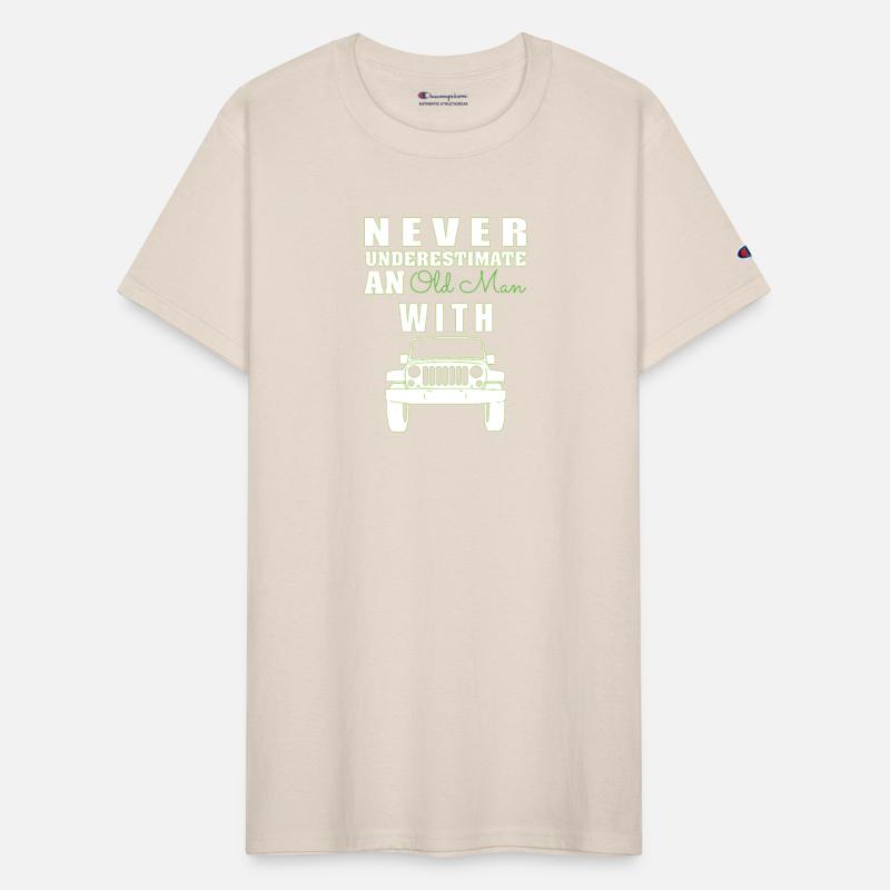 Never underestimate an old man with a jeep