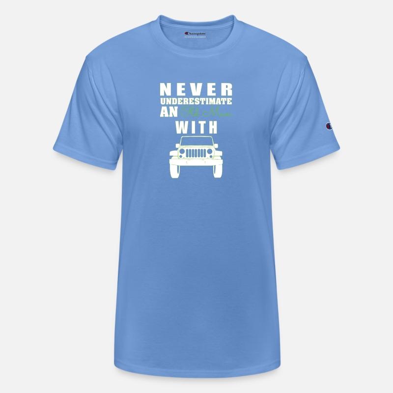 Never underestimate an old man with a jeep