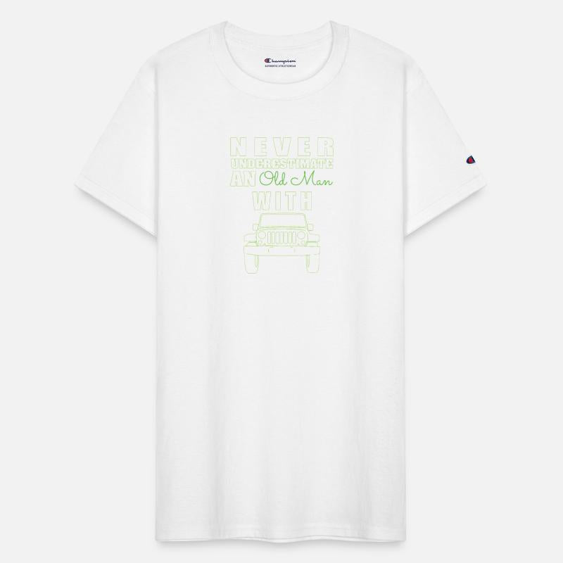 Never underestimate an old man with a jeep