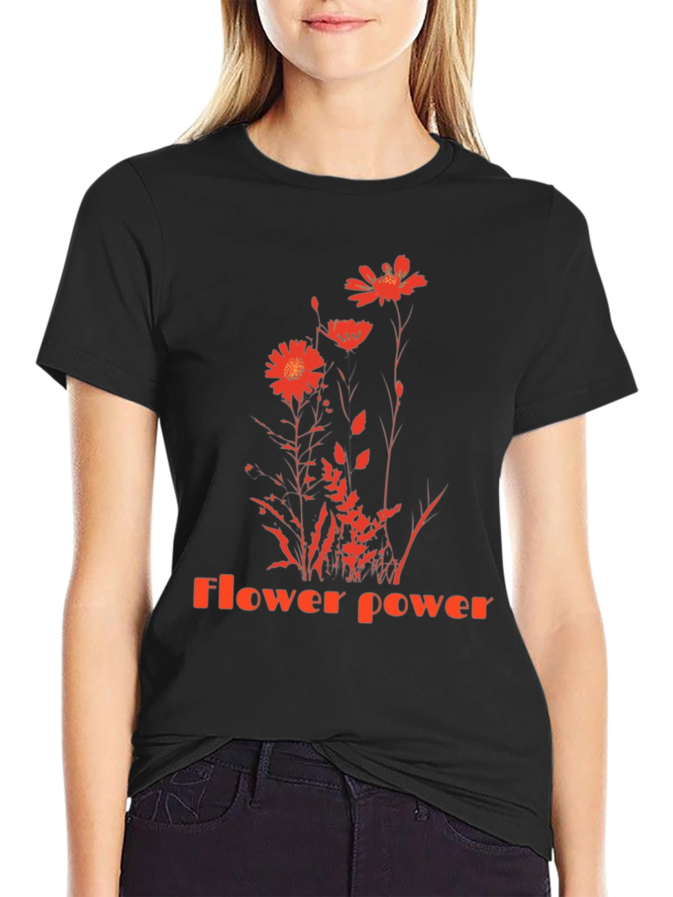 Flower Power Graphic Tee