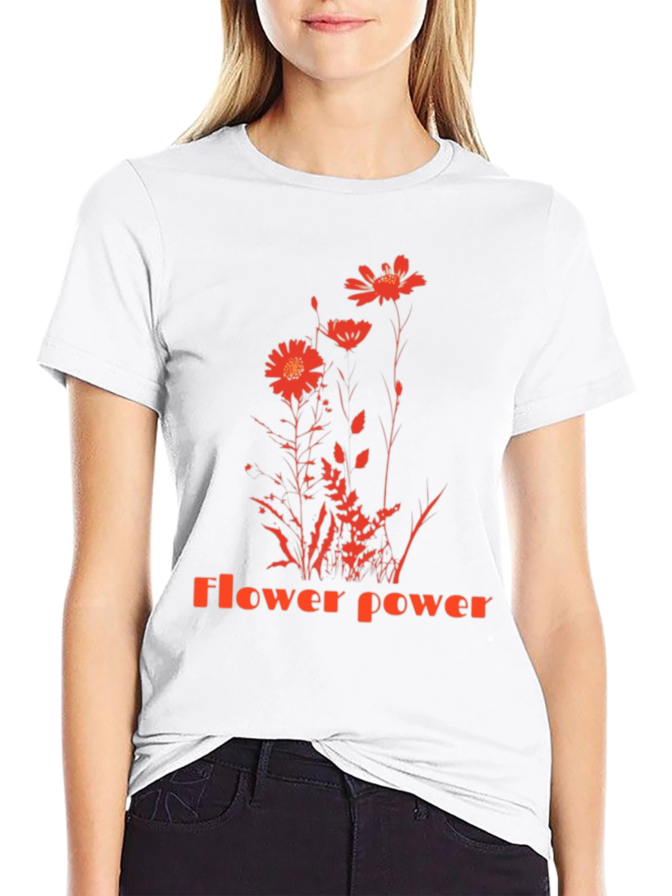 Flower Power Graphic Tee