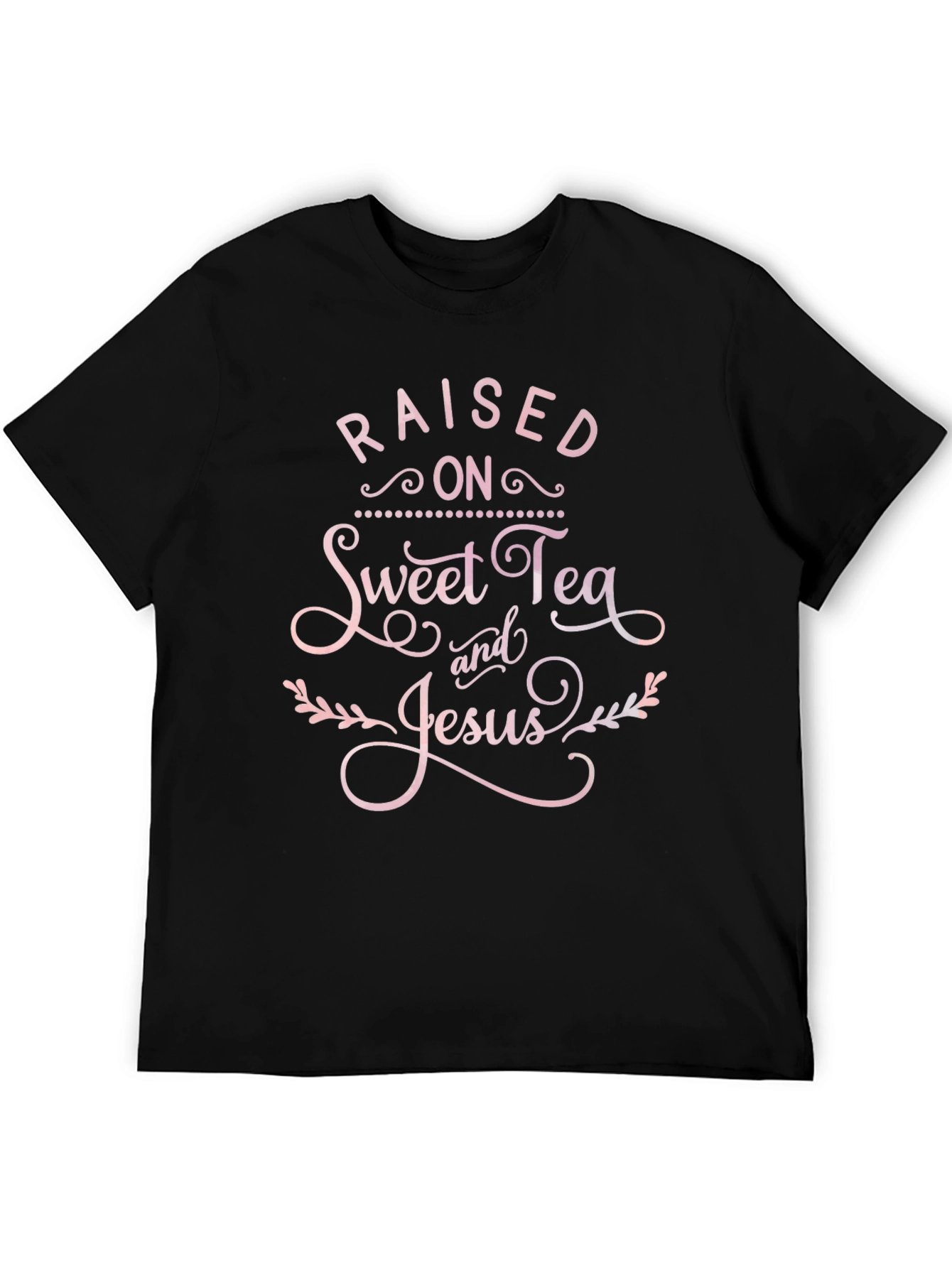 Raised on Sweet Tea and Jesus Graphic Tee