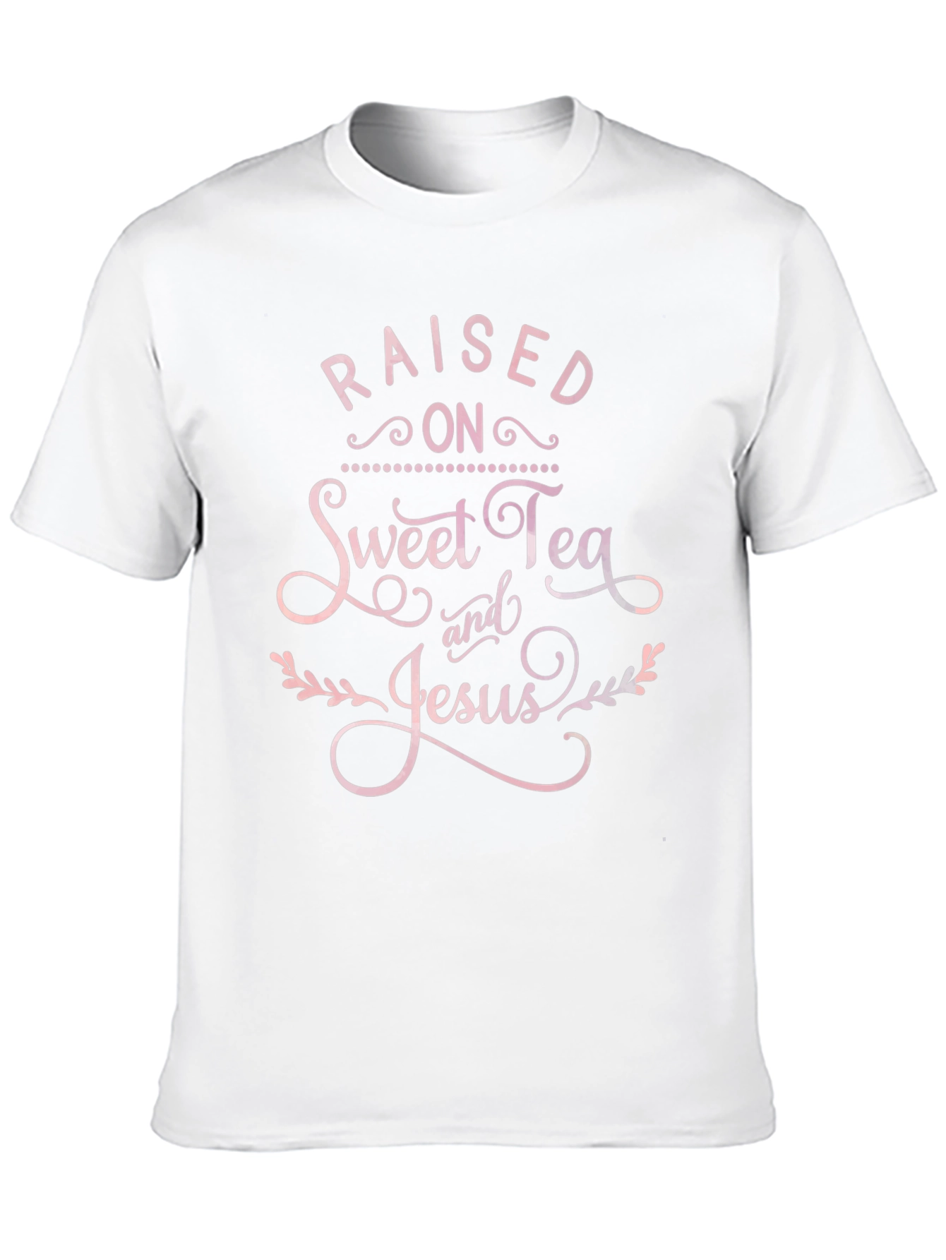 Raised on Sweet Tea and Jesus Graphic Tee