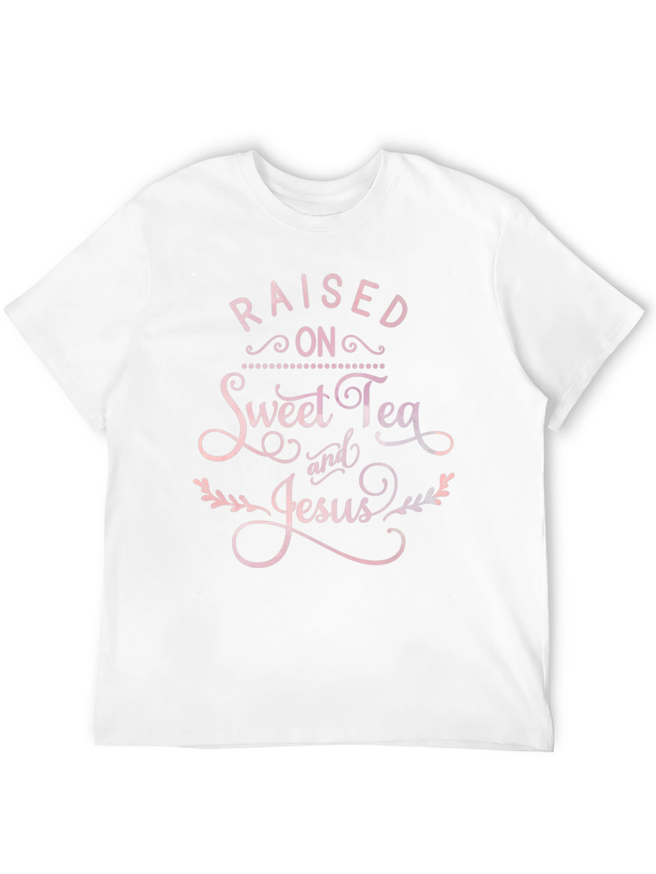 Raised on Sweet Tea and Jesus Graphic Tee