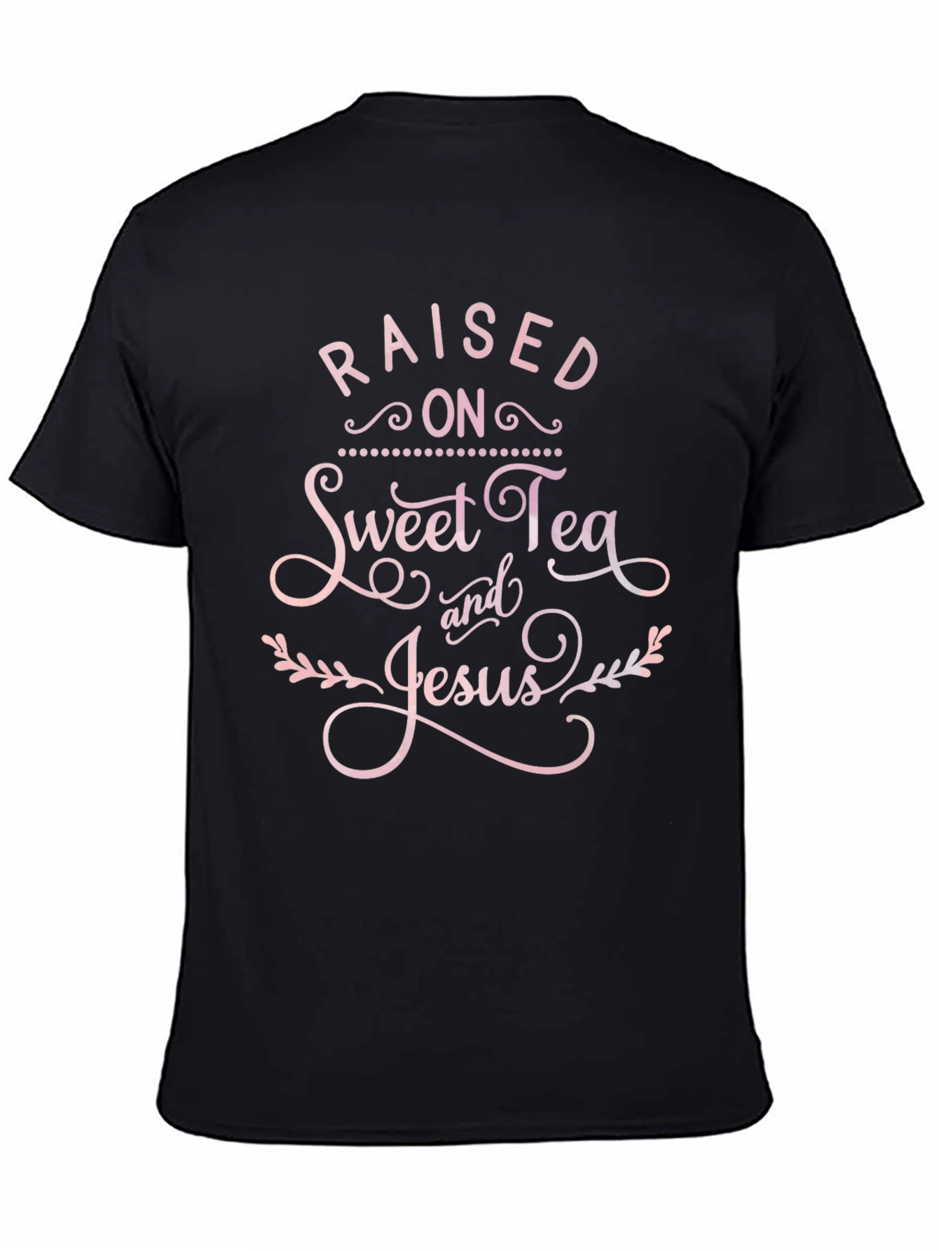Raised on Sweet Tea and Jesus Graphic Tee