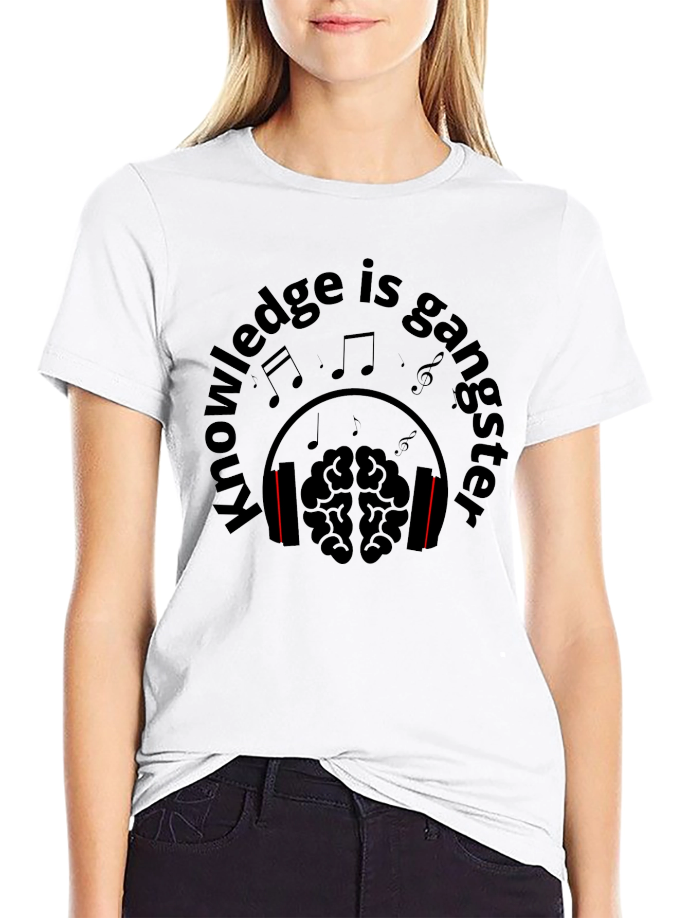 Knowledge is Gangster Graphic Tee