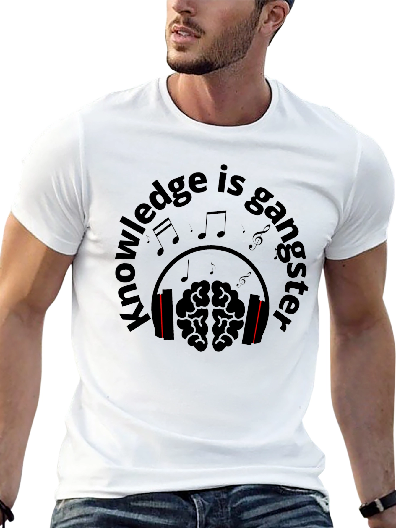 Knowledge is Gangster Graphic Tee