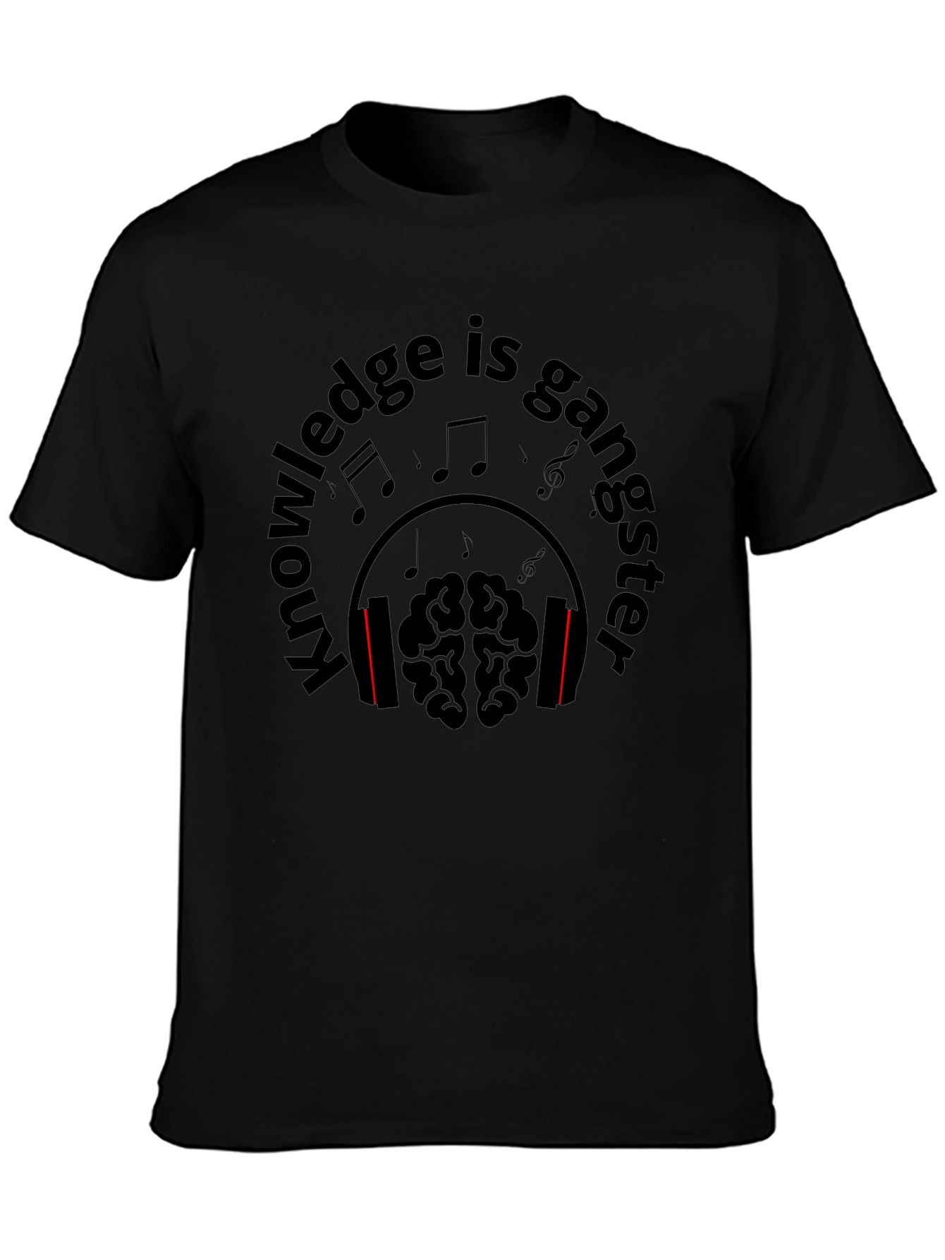 Knowledge is Gangster Graphic Tee
