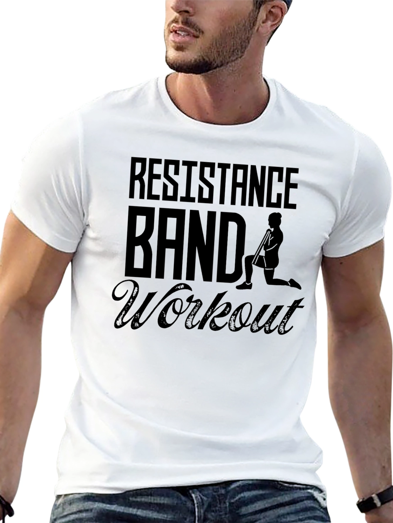 Resistance Band Workout T-Shirt