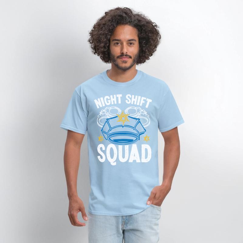 Night Shift Squad Police Officer Funny Policeman